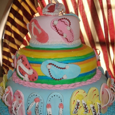 Flip Flop Cake
