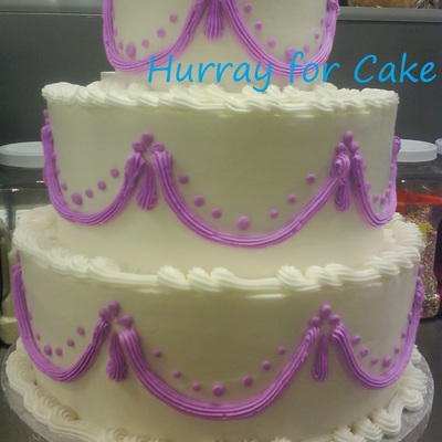 Pink Decorated Cake