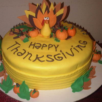 Thanksgiving Cake