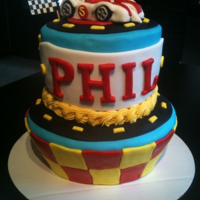 Speed Racer Cake