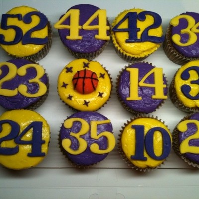 Basketball Team Cupcakes