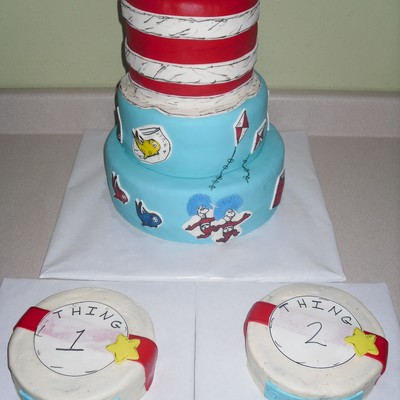 Dr. Seuss Thing One Thing Two