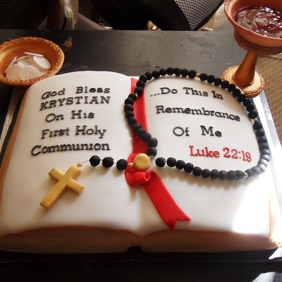 First Holy Communion Cake