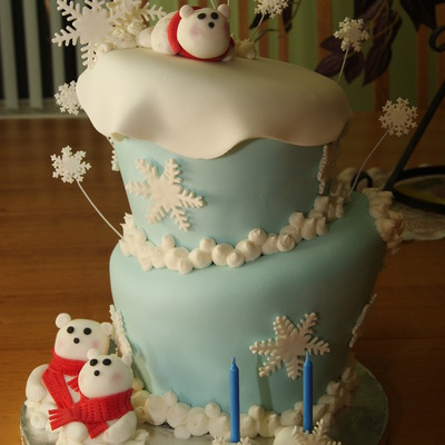 Polar Bear Cake