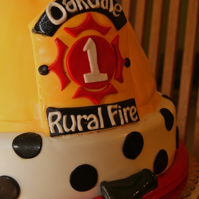 Firefighter Cake