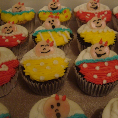 Cute Babyshower Cupcakes