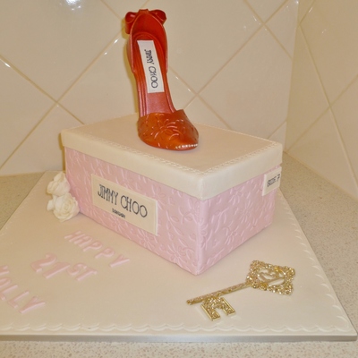 Shoe Box Cake