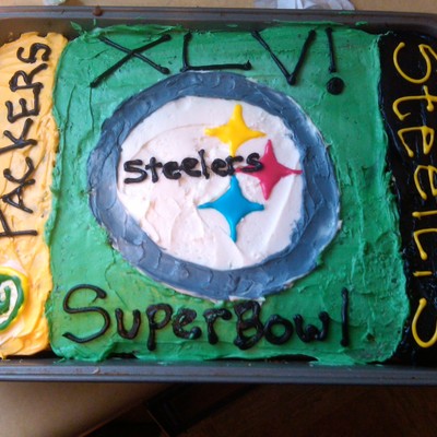 Steelers Superbowl Cakee
