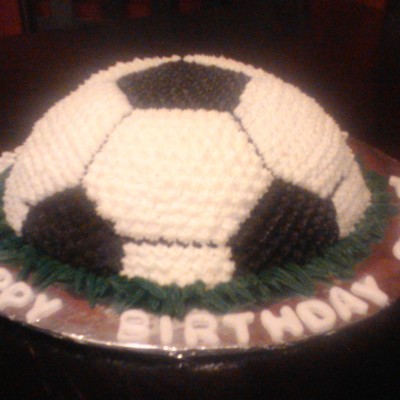 Soccer Ball Cake
