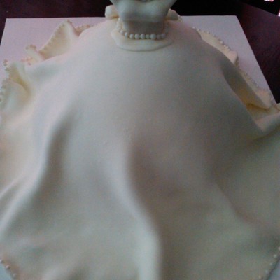Wedding Dress Cake