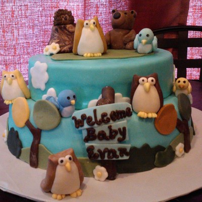 Woodland Themed Baby Shower