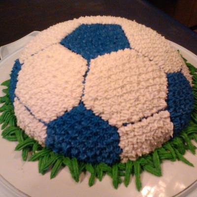 Soccer Ball Cake