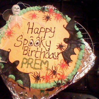 Halloween Birthday Cake