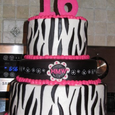 Zebra Sweet 16