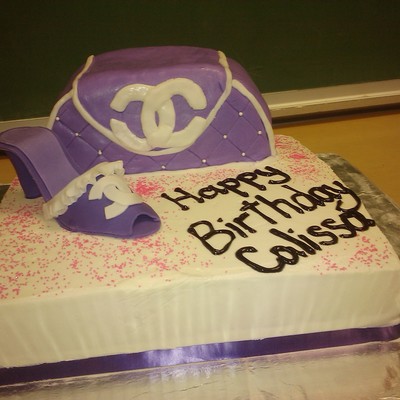 Chanel Birthday Cake