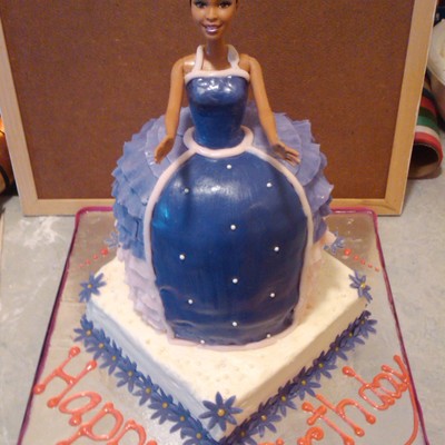 Birthday Barbie Cake