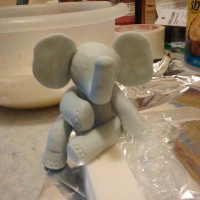 Elephant Cake Topper