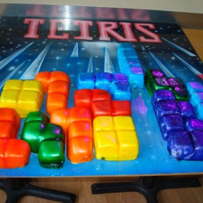 Tetris Cake