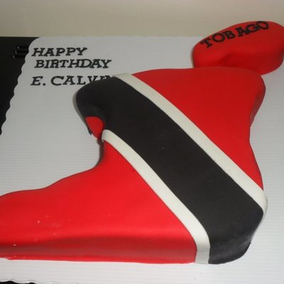Trinidad And Tobago Birthday Cake