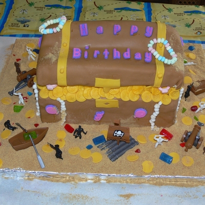 Treasure Chest Cake