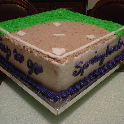 Church Softball Cake