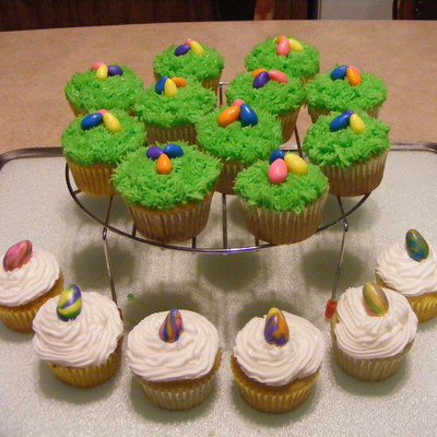 Easter Egg Cupcakes!