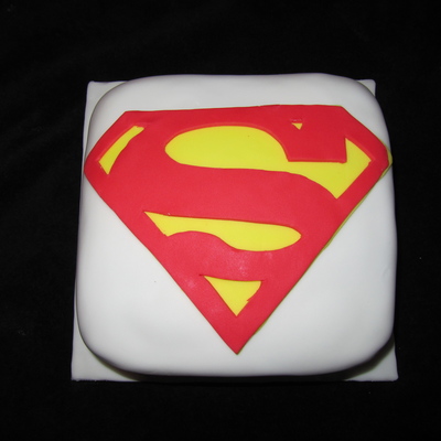 Superman Cake