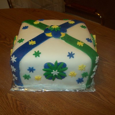 Mother In Laws Fondant Birthday Cake