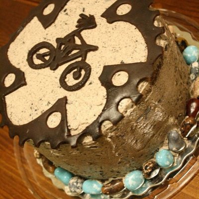 Mountain Biking Cake
