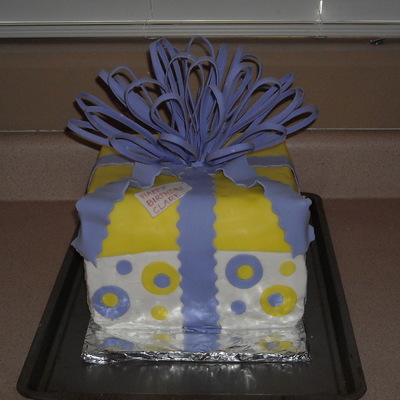Gift Box Cake