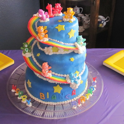 Care Bear Cake