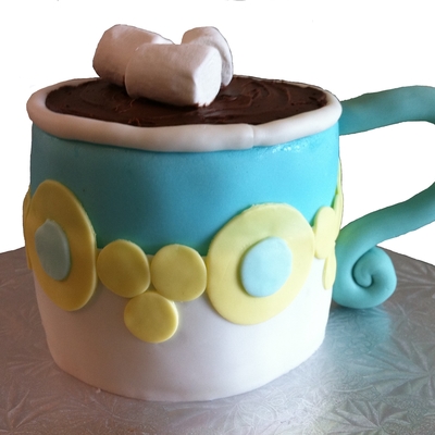 Mug Of Hot Chocolate Cake