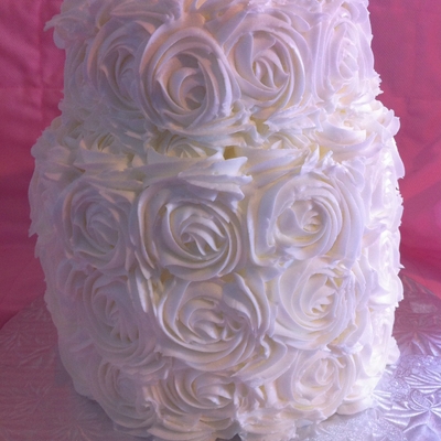 Simple Rose Cake