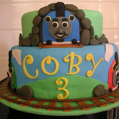 Thomas & Friends For Coby's 3Rd Birthday