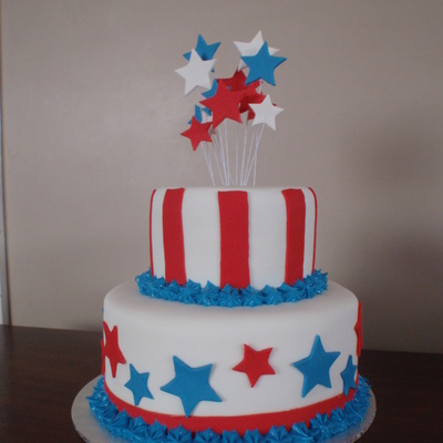 Independence Day Cake