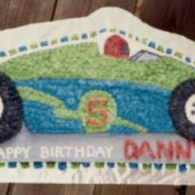 Racing Car Cake