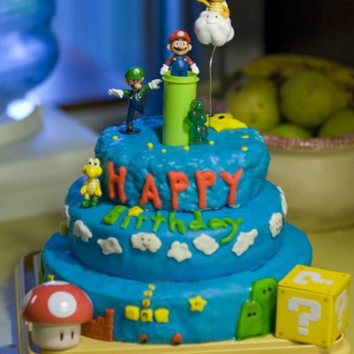 Mario Cake