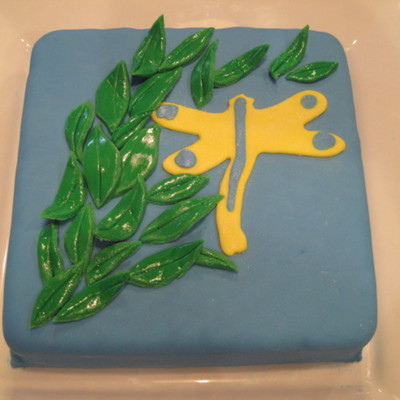 Dragonfly Cake