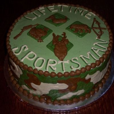 Hunting Cake