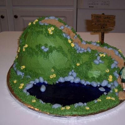 Hiker's Groom Cake