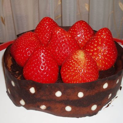 Strawberry Devil's Cheesecake