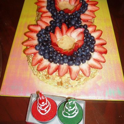 Berry Chiffon Cake