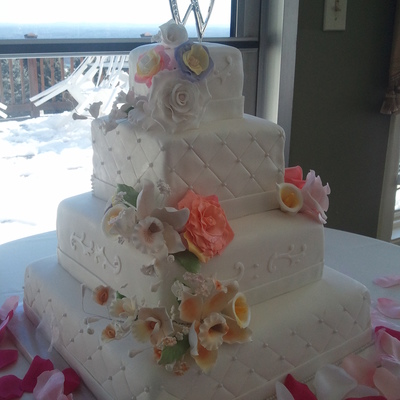 My First Wedding Cake.