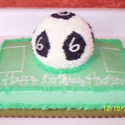 Soccer Birthday Cake