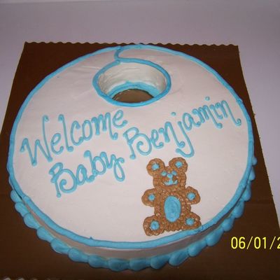 Baby Bib Cake