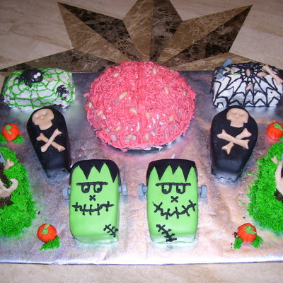 Halloween Mini Cakes