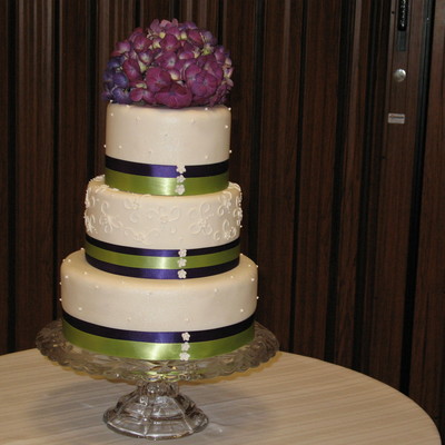 Purple And Green Wedding