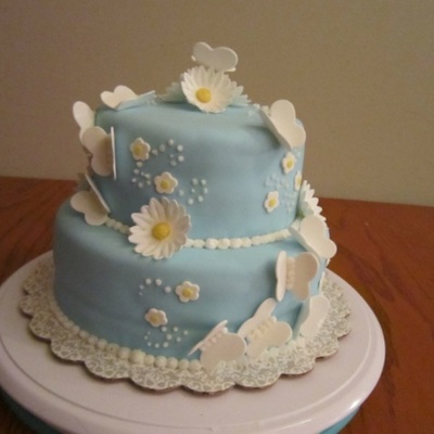 Butterflies And Daisies