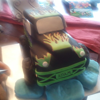 Grave Digger Cake
