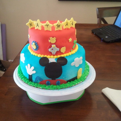 Mickey Mouse Club House Cake